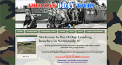 Desktop Screenshot of american-dday-tours.com